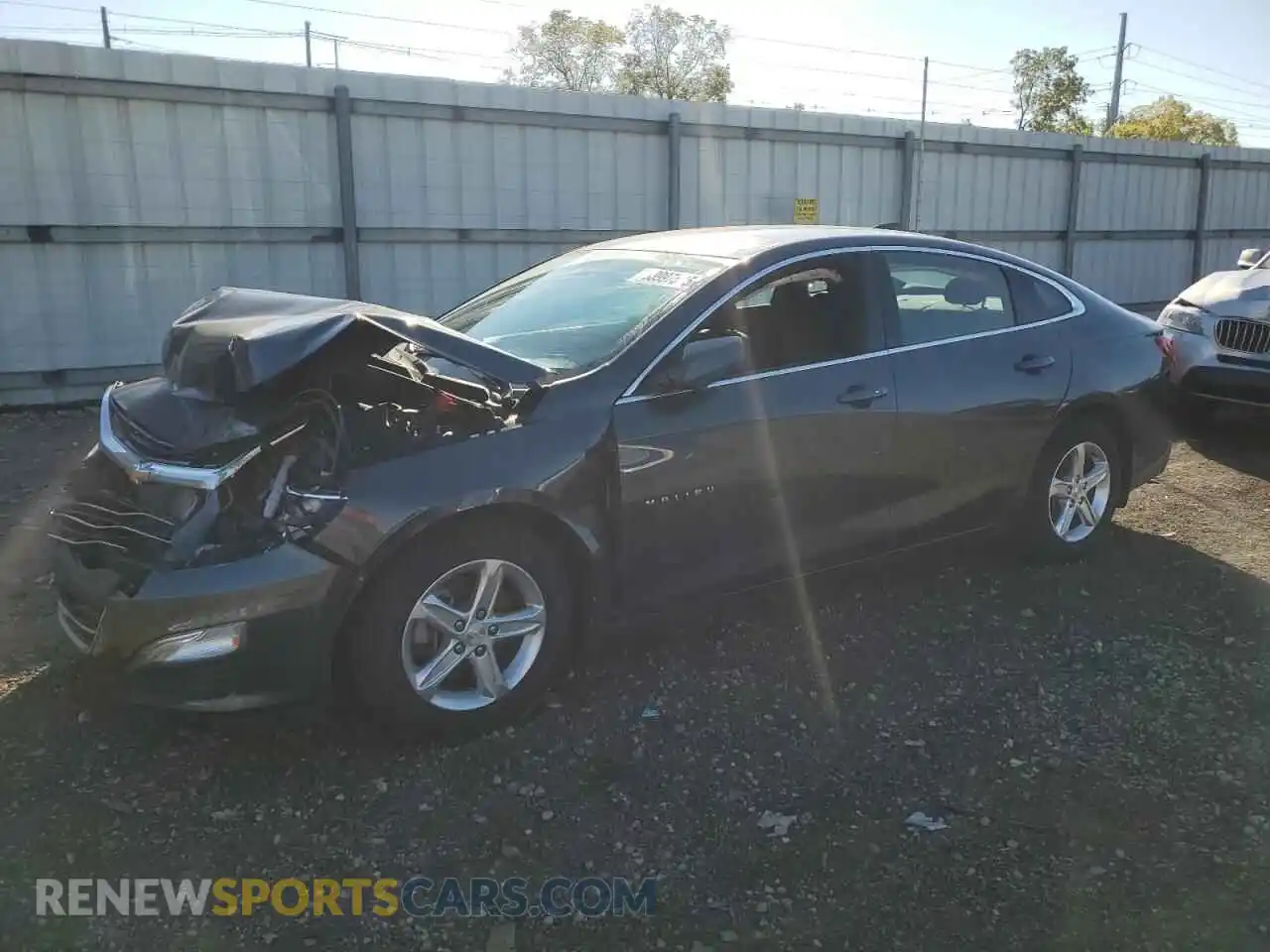 1 Фотография поврежденного автомобиля 1G1ZB5ST7MF057247 CHEVROLET MALIBU 2021