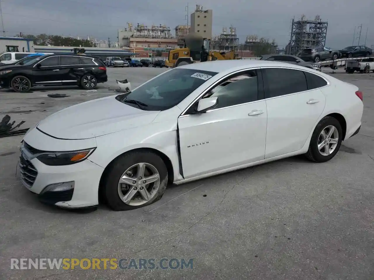 1 Photograph of a damaged car 1G1ZB5ST8MF049707 CHEVROLET MALIBU 2021