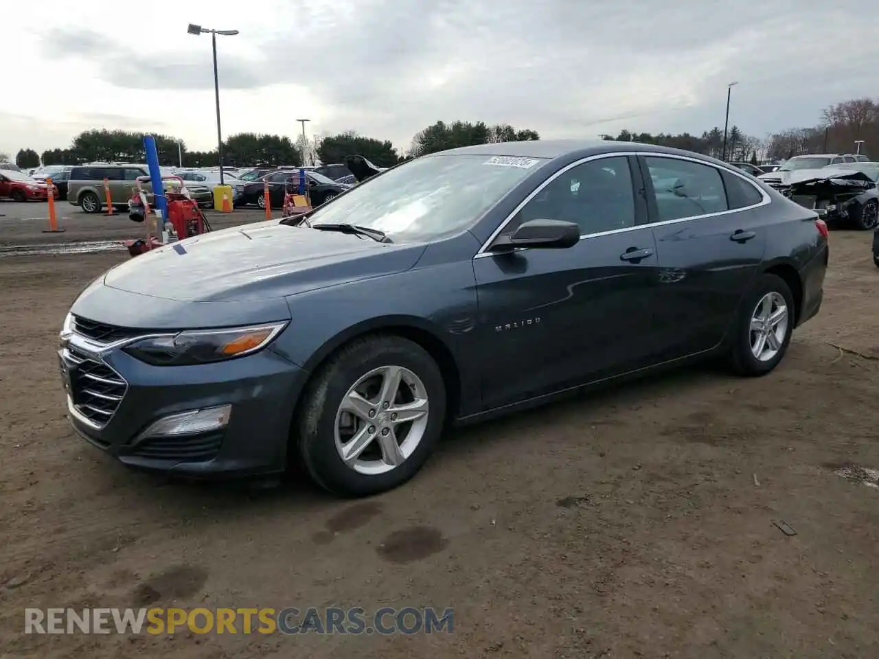 1 Photograph of a damaged car 1G1ZB5ST8MF050873 CHEVROLET MALIBU 2021