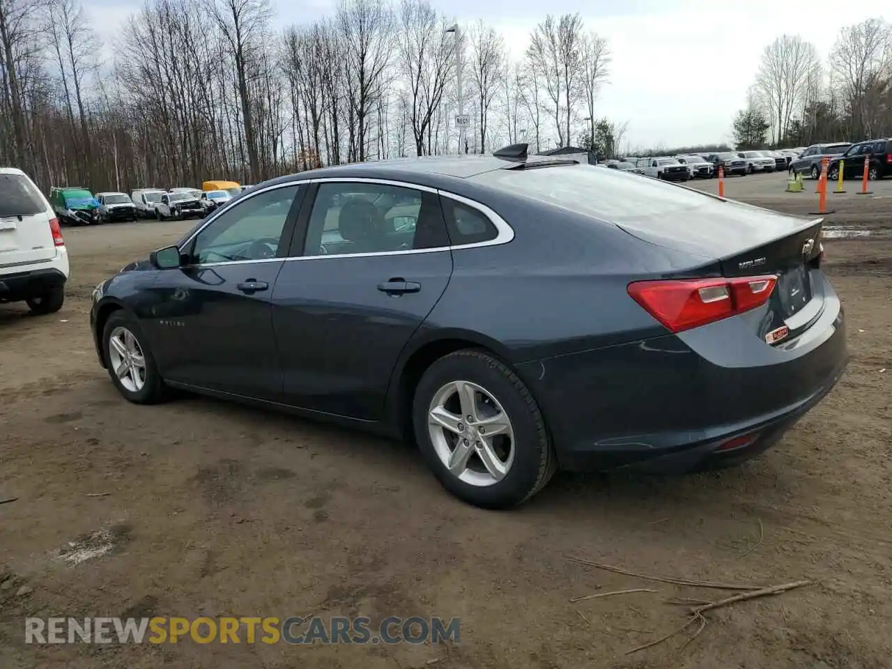 2 Photograph of a damaged car 1G1ZB5ST8MF050873 CHEVROLET MALIBU 2021