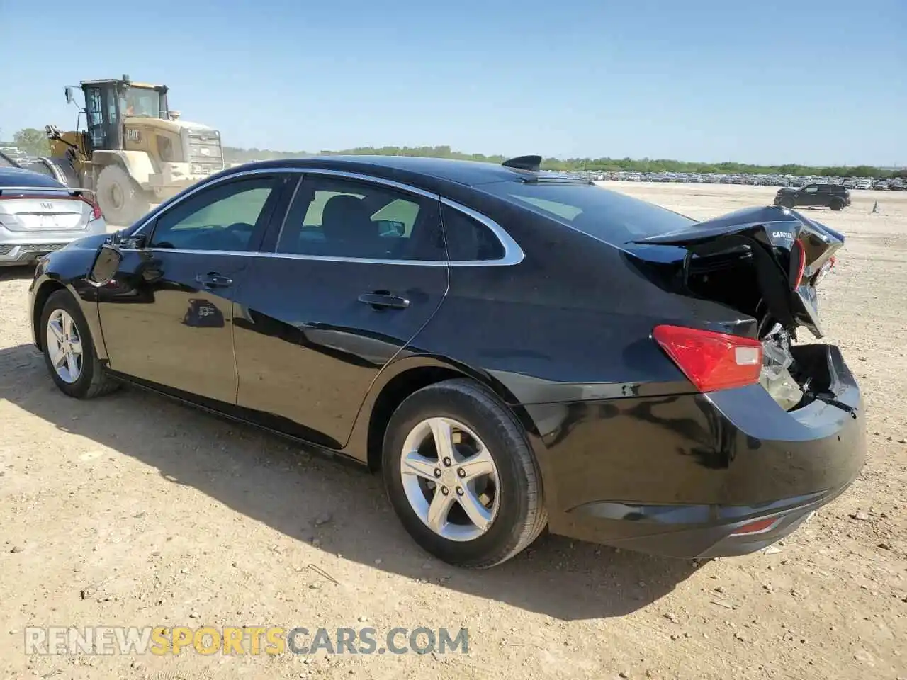 2 Photograph of a damaged car 1G1ZB5ST8MF064501 CHEVROLET MALIBU 2021
