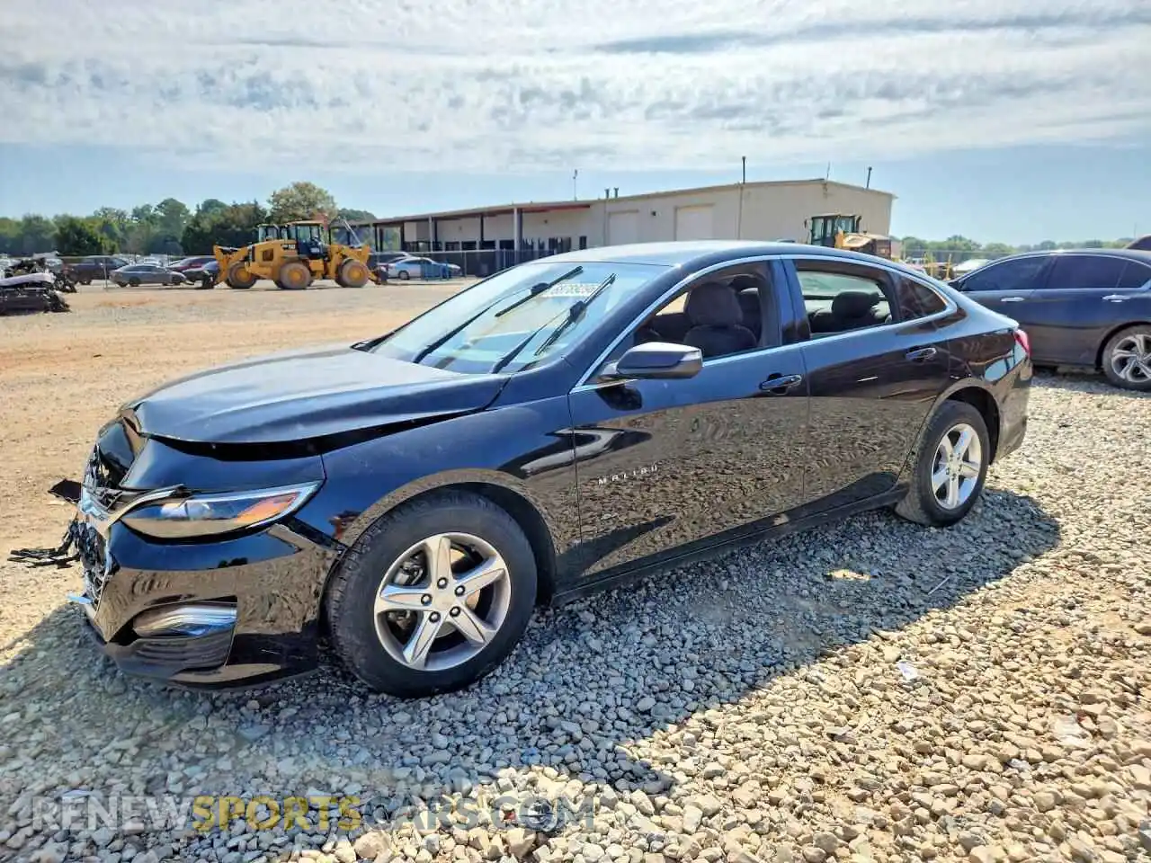 1 Photograph of a damaged car 1G1ZB5ST8MF085669 CHEVROLET MALIBU 2021