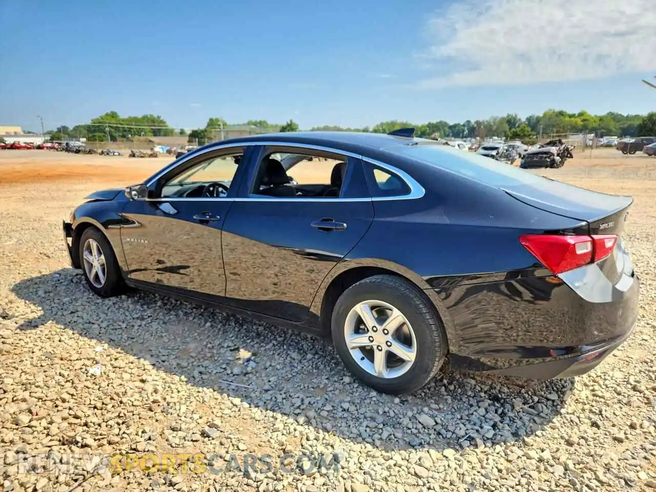 2 Photograph of a damaged car 1G1ZB5ST8MF085669 CHEVROLET MALIBU 2021