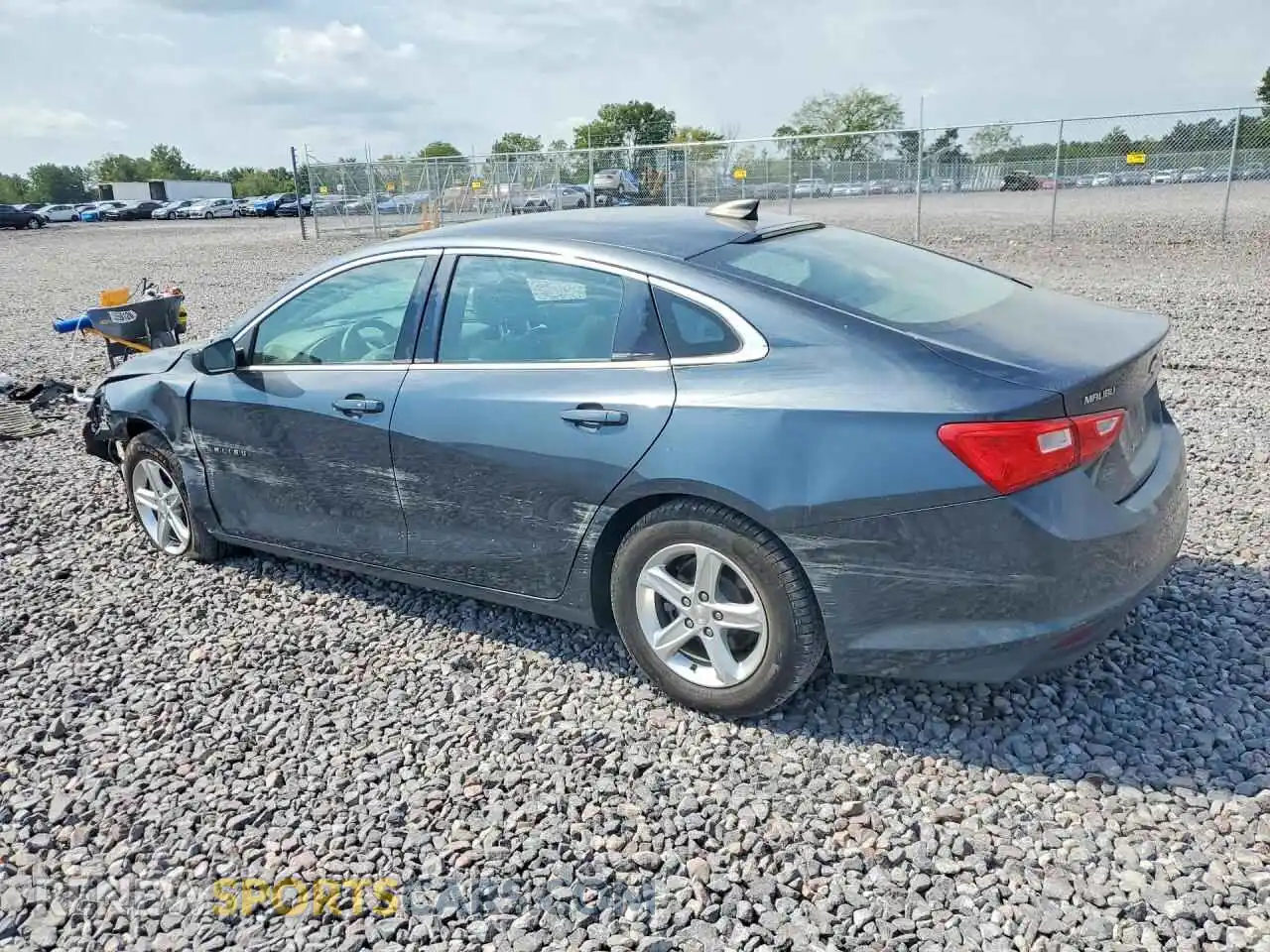 2 Photograph of a damaged car 1G1ZB5ST9MF007708 CHEVROLET MALIBU 2021