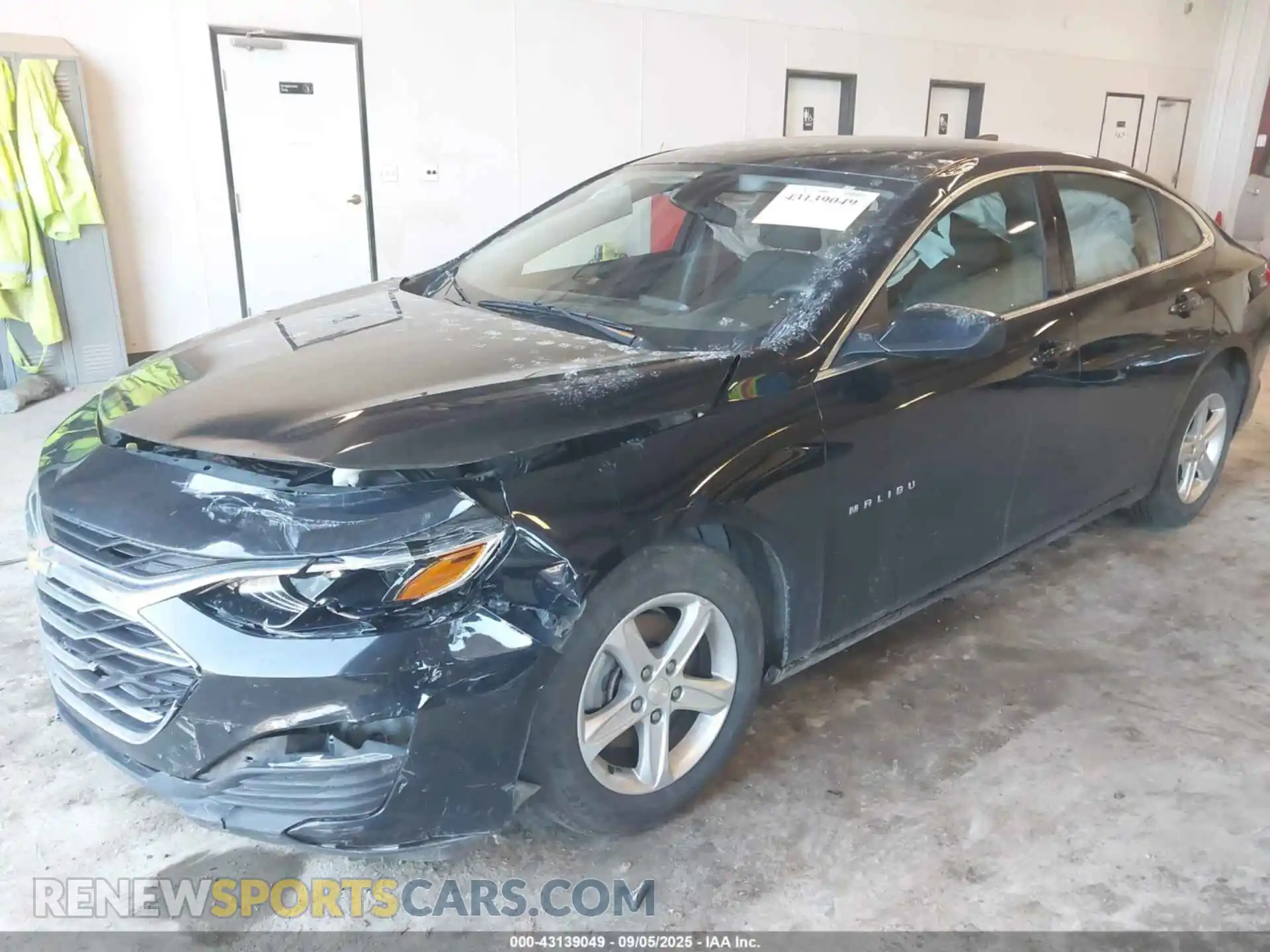 2 Photograph of a damaged car 1G1ZB5ST9MF019213 CHEVROLET MALIBU 2021