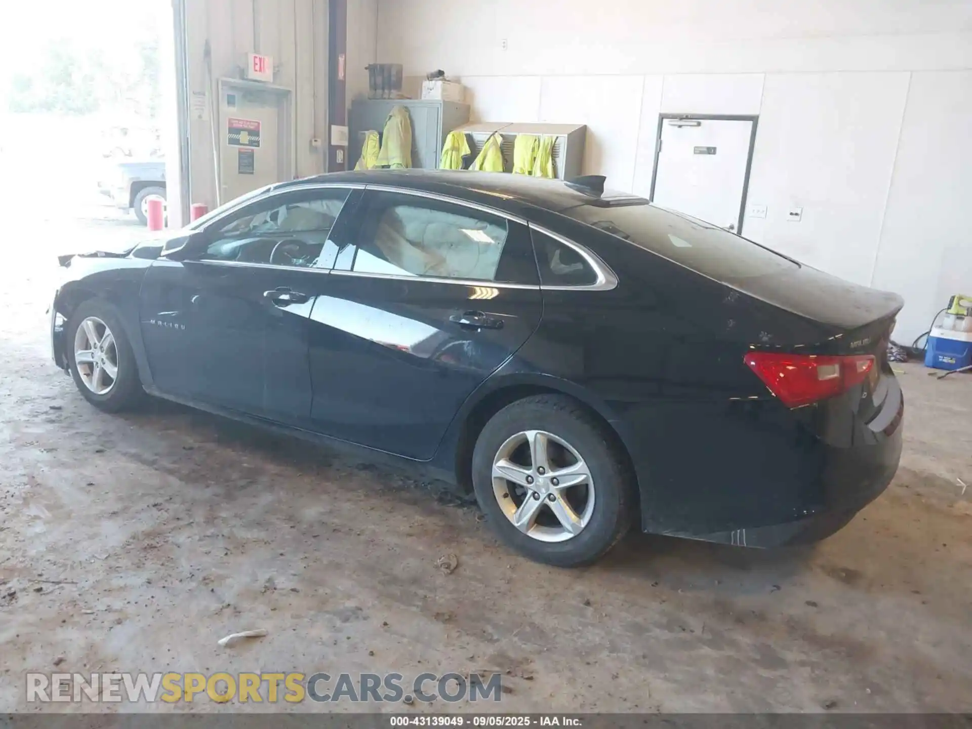 3 Photograph of a damaged car 1G1ZB5ST9MF019213 CHEVROLET MALIBU 2021