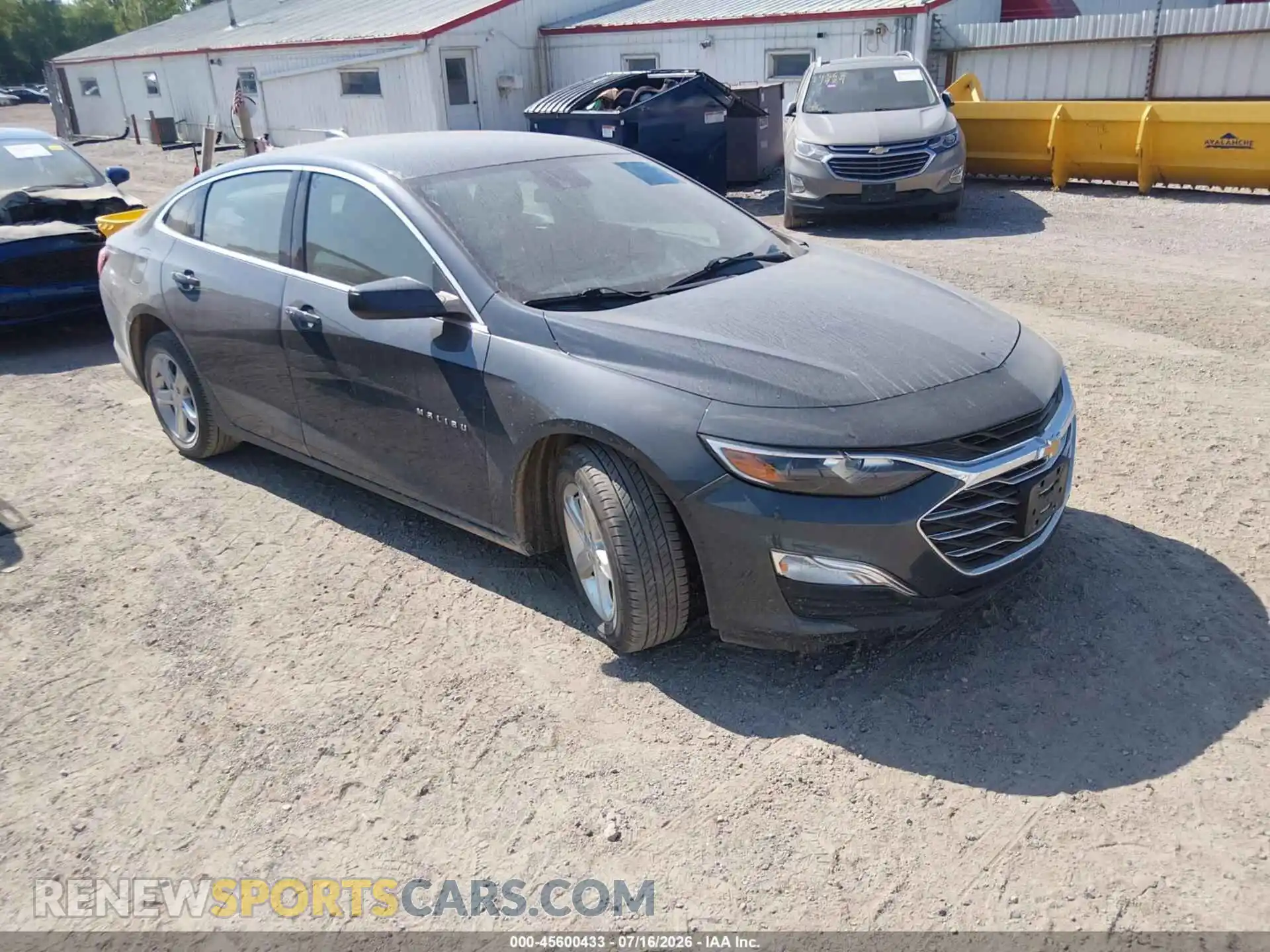 1 Photograph of a damaged car 1G1ZB5ST9MF042376 CHEVROLET MALIBU 2021