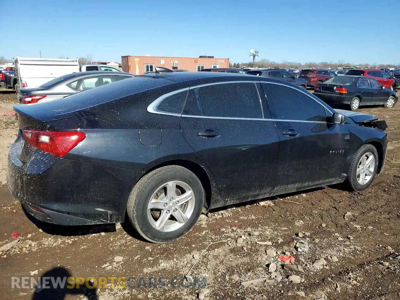 3 Photograph of a damaged car 1G1ZB5ST9MF058626 CHEVROLET MALIBU 2021