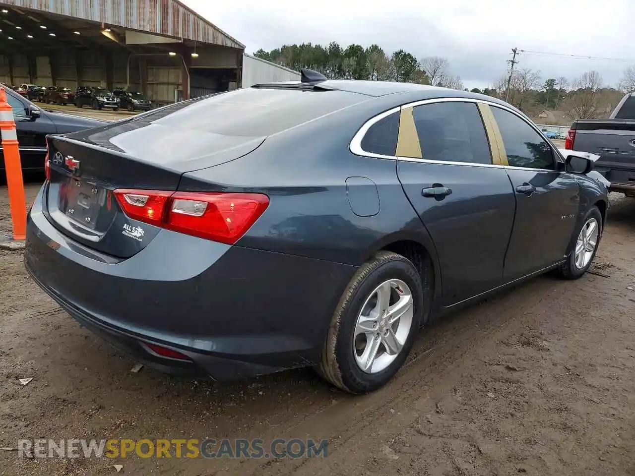 3 Photograph of a damaged car 1G1ZB5STXMF056030 CHEVROLET MALIBU 2021