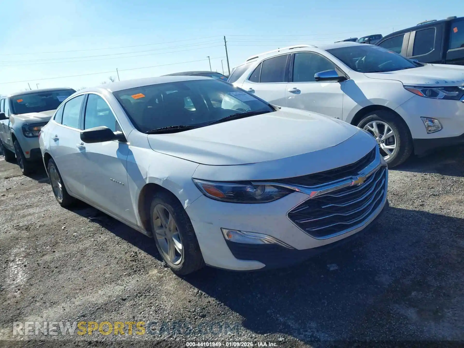 1 Photograph of a damaged car 1G1ZB5STXMF056724 CHEVROLET MALIBU 2021