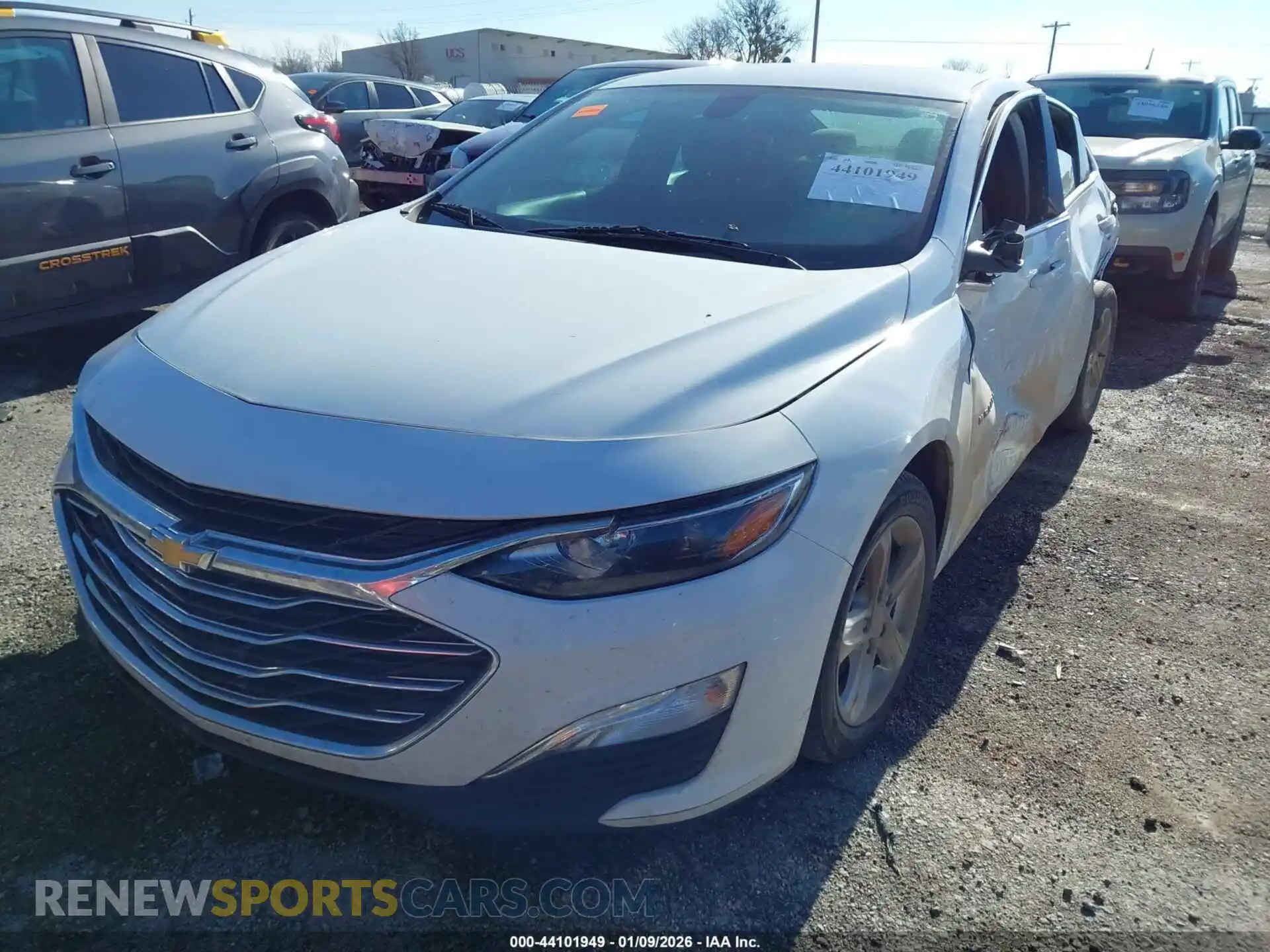 2 Photograph of a damaged car 1G1ZB5STXMF056724 CHEVROLET MALIBU 2021