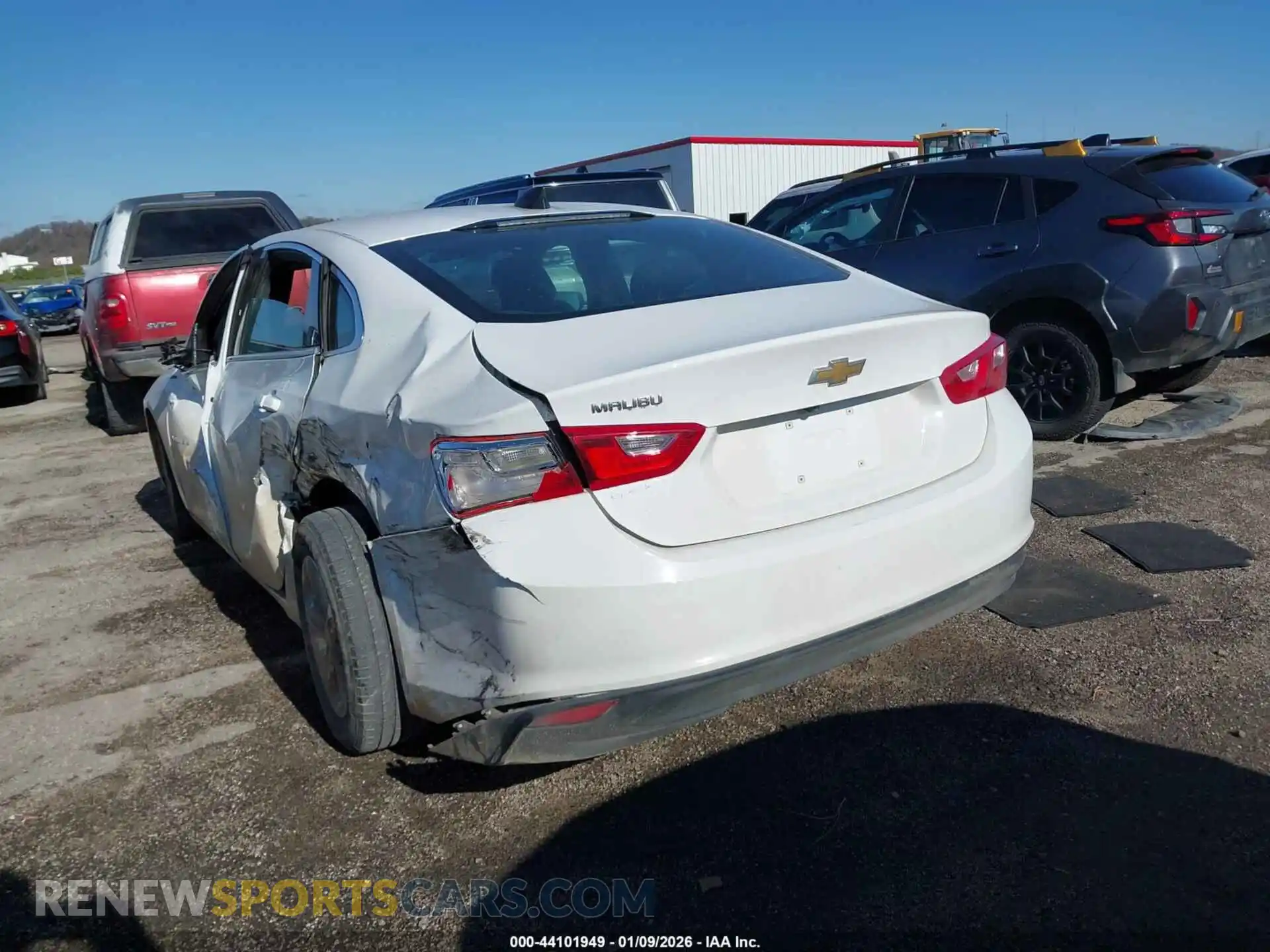 3 Photograph of a damaged car 1G1ZB5STXMF056724 CHEVROLET MALIBU 2021