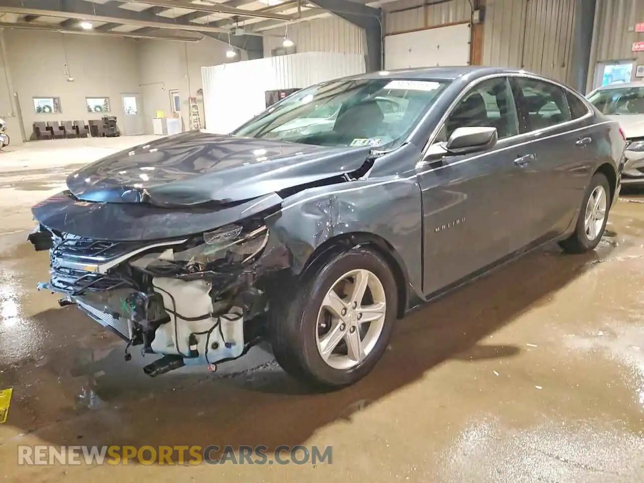 1 Фотография поврежденного автомобиля 1G1ZB5STXMF057713 CHEVROLET MALIBU 2021