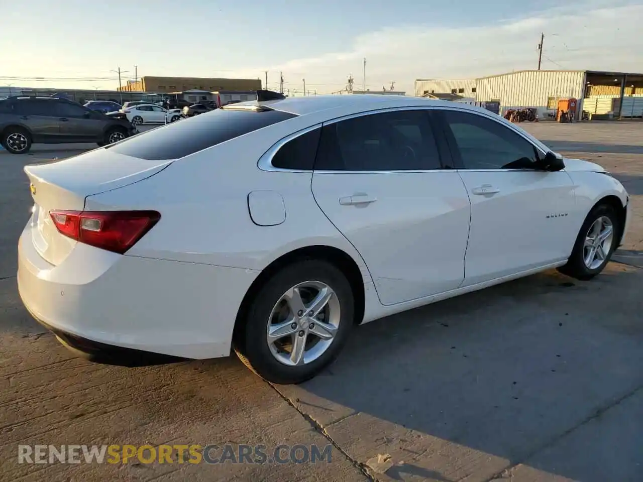 3 Photograph of a damaged car 1G1ZB5STXMF058408 CHEVROLET MALIBU 2021