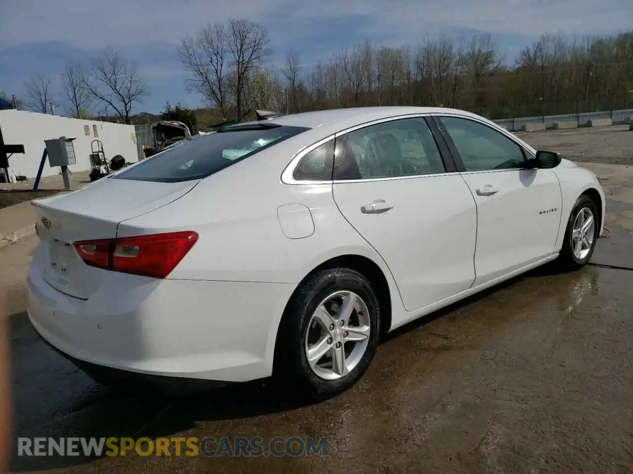 3 Photograph of a damaged car 1G1ZB5STXMF058618 CHEVROLET MALIBU 2021