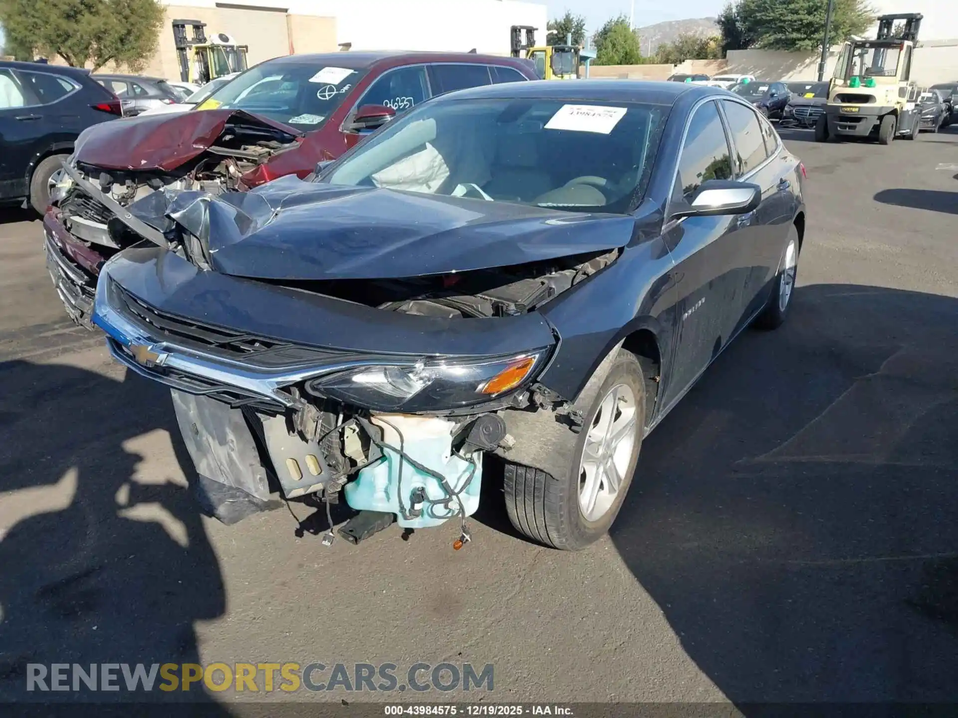 2 Photograph of a damaged car 1G1ZB5STXMF059719 CHEVROLET MALIBU 2021