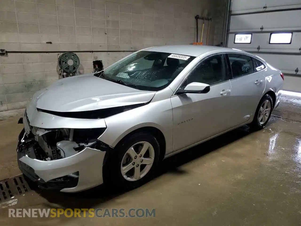 1 Photograph of a damaged car 1G1ZB5STXMF077816 CHEVROLET MALIBU 2021