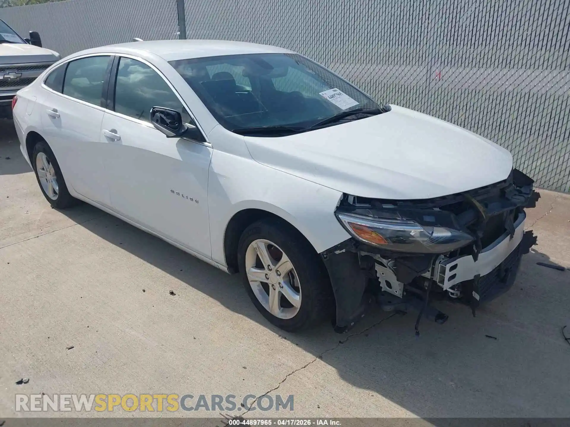 1 Photograph of a damaged car 1G1ZB5STXMF089240 CHEVROLET MALIBU 2021