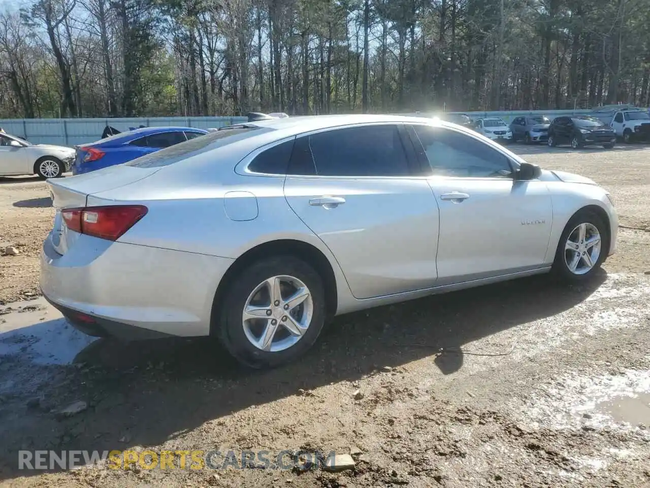 3 Photograph of a damaged car 1G1ZC5ST0MF038553 CHEVROLET MALIBU 2021