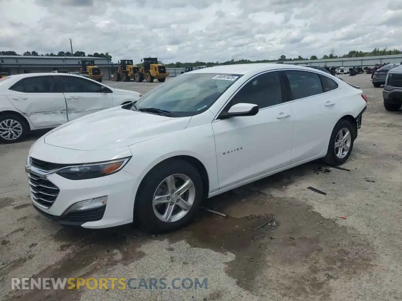 1 Photograph of a damaged car 1G1ZC5ST0MF087929 CHEVROLET MALIBU 2021
