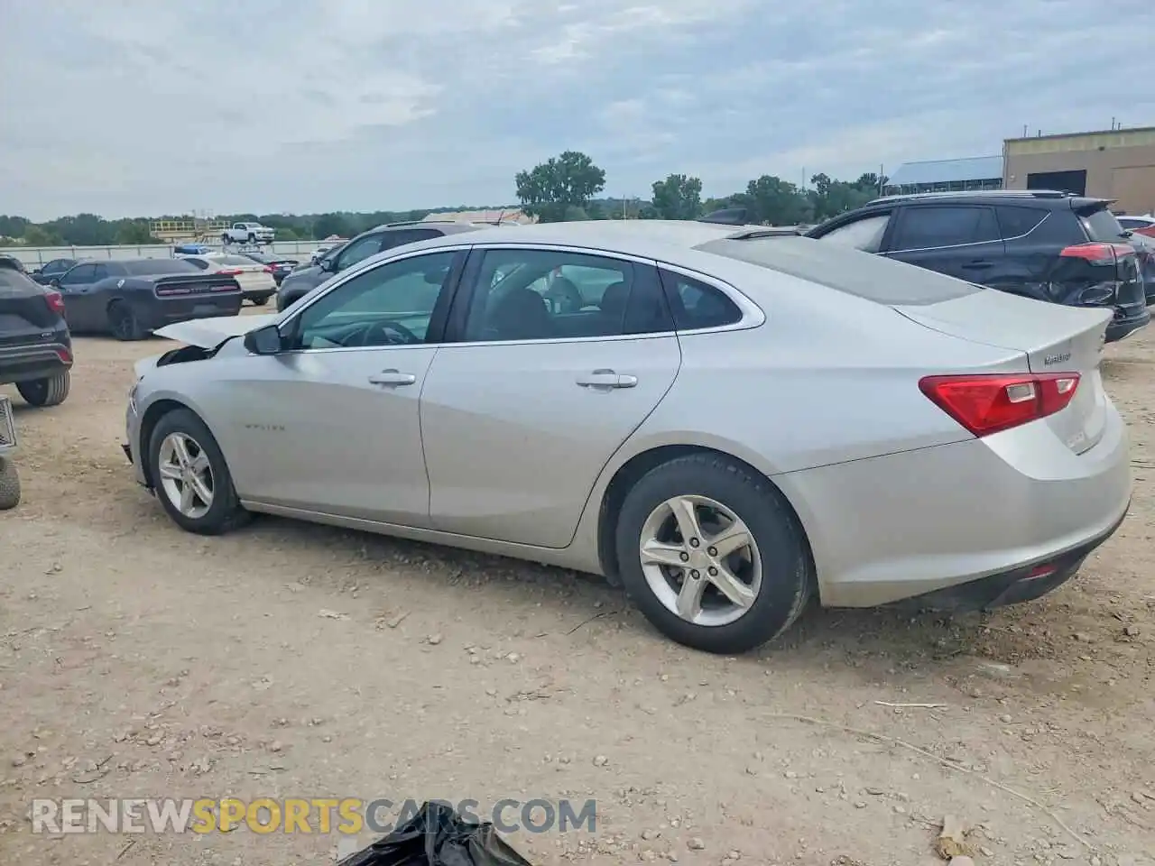 2 fotografías del automóvil dañado 1G1ZC5ST1MF036181 CHEVROLET MALIBU 2021
