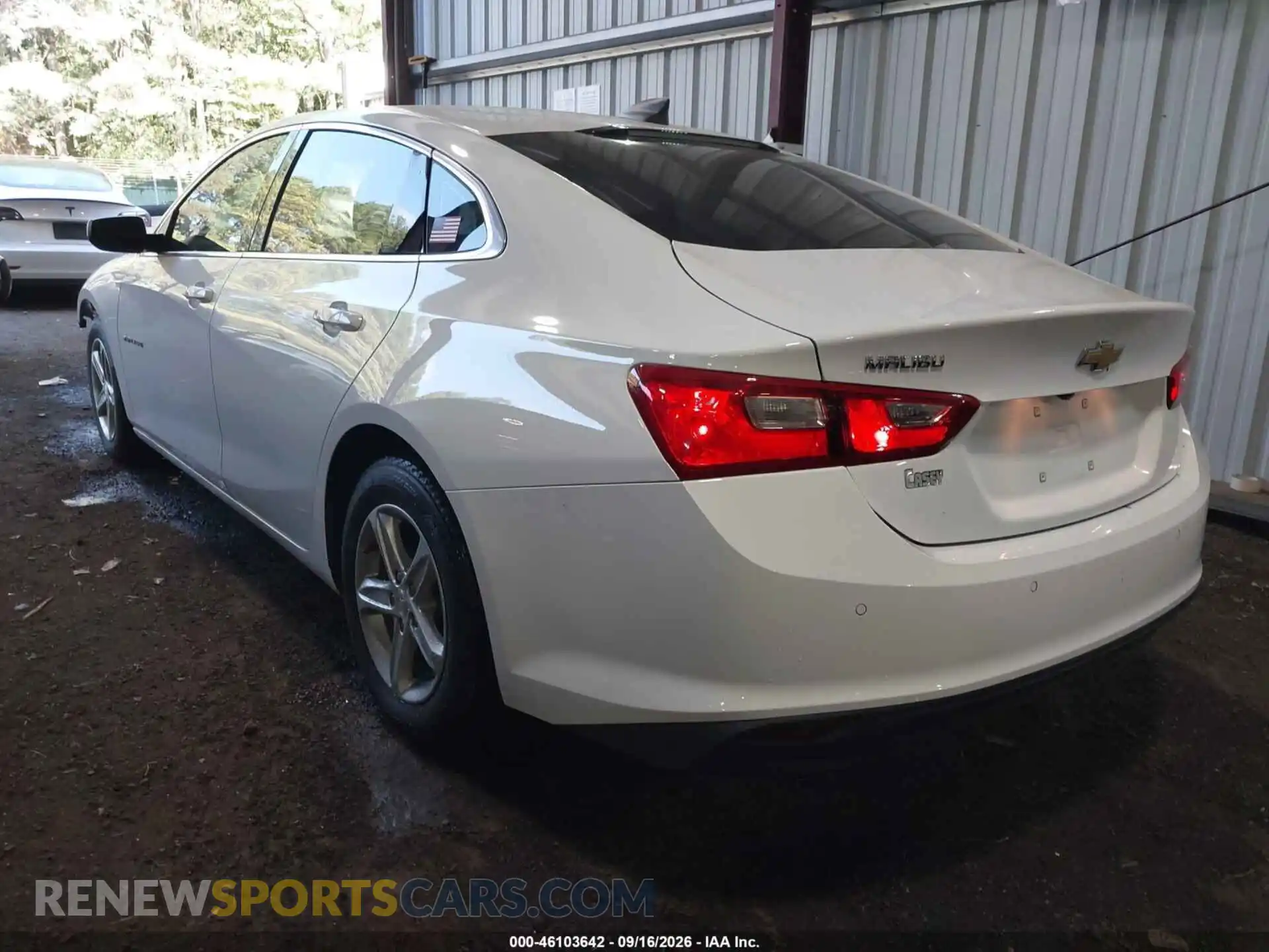 3 Photograph of a damaged car 1G1ZC5ST1MF087101 CHEVROLET MALIBU 2021