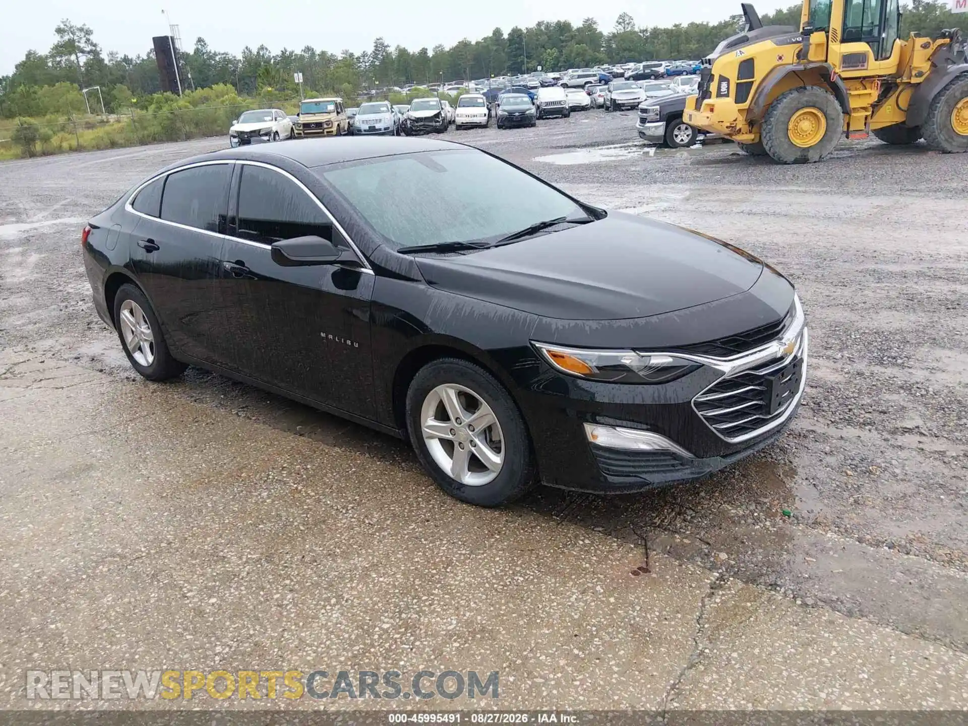 1 Фотография поврежденного автомобиля 1G1ZC5ST2MF002413 CHEVROLET MALIBU 2021