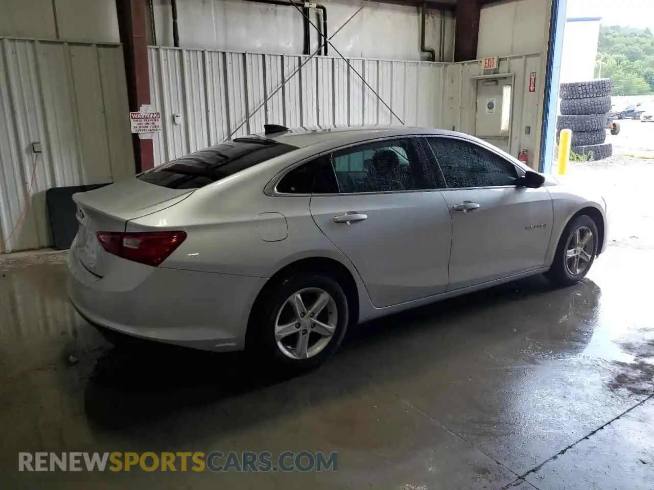3 Photograph of a damaged car 1G1ZC5ST3MF039017 CHEVROLET MALIBU 2021