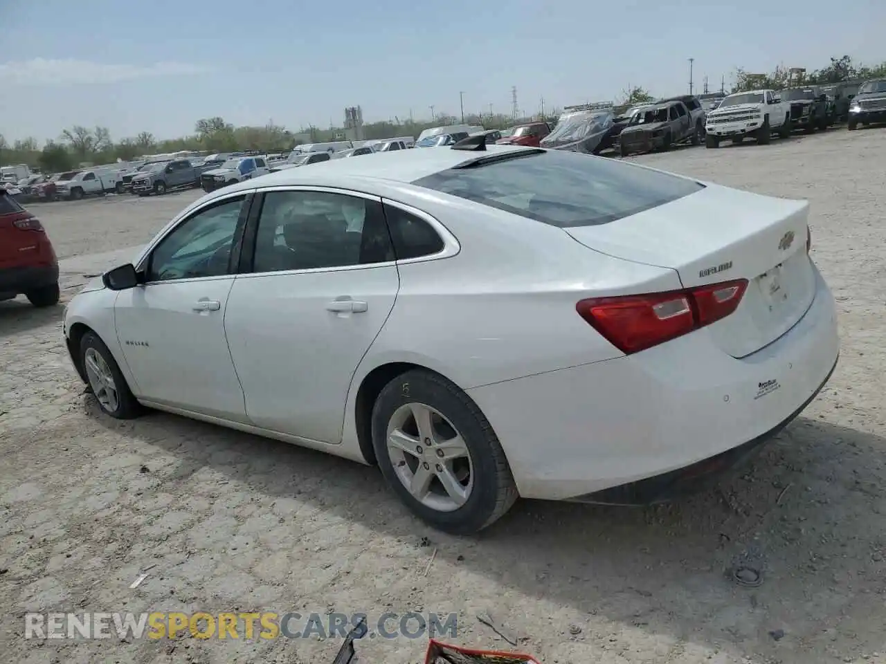 2 Photograph of a damaged car 1G1ZC5ST3MF086161 CHEVROLET MALIBU 2021