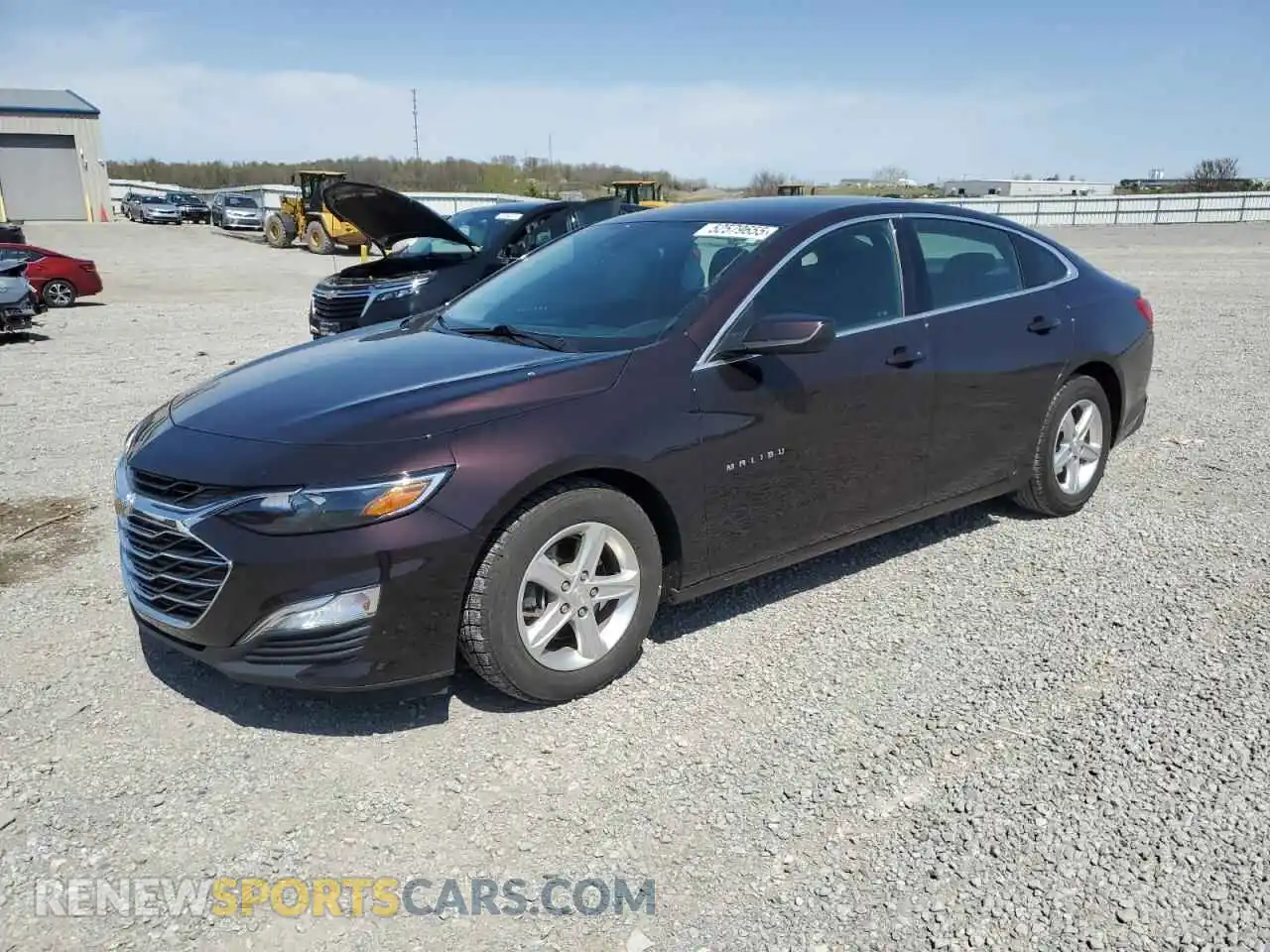 1 Photograph of a damaged car 1G1ZC5ST4MF039463 CHEVROLET MALIBU 2021
