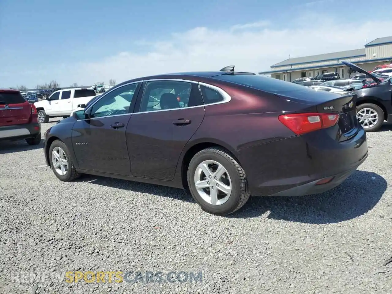 2 Photograph of a damaged car 1G1ZC5ST4MF039463 CHEVROLET MALIBU 2021