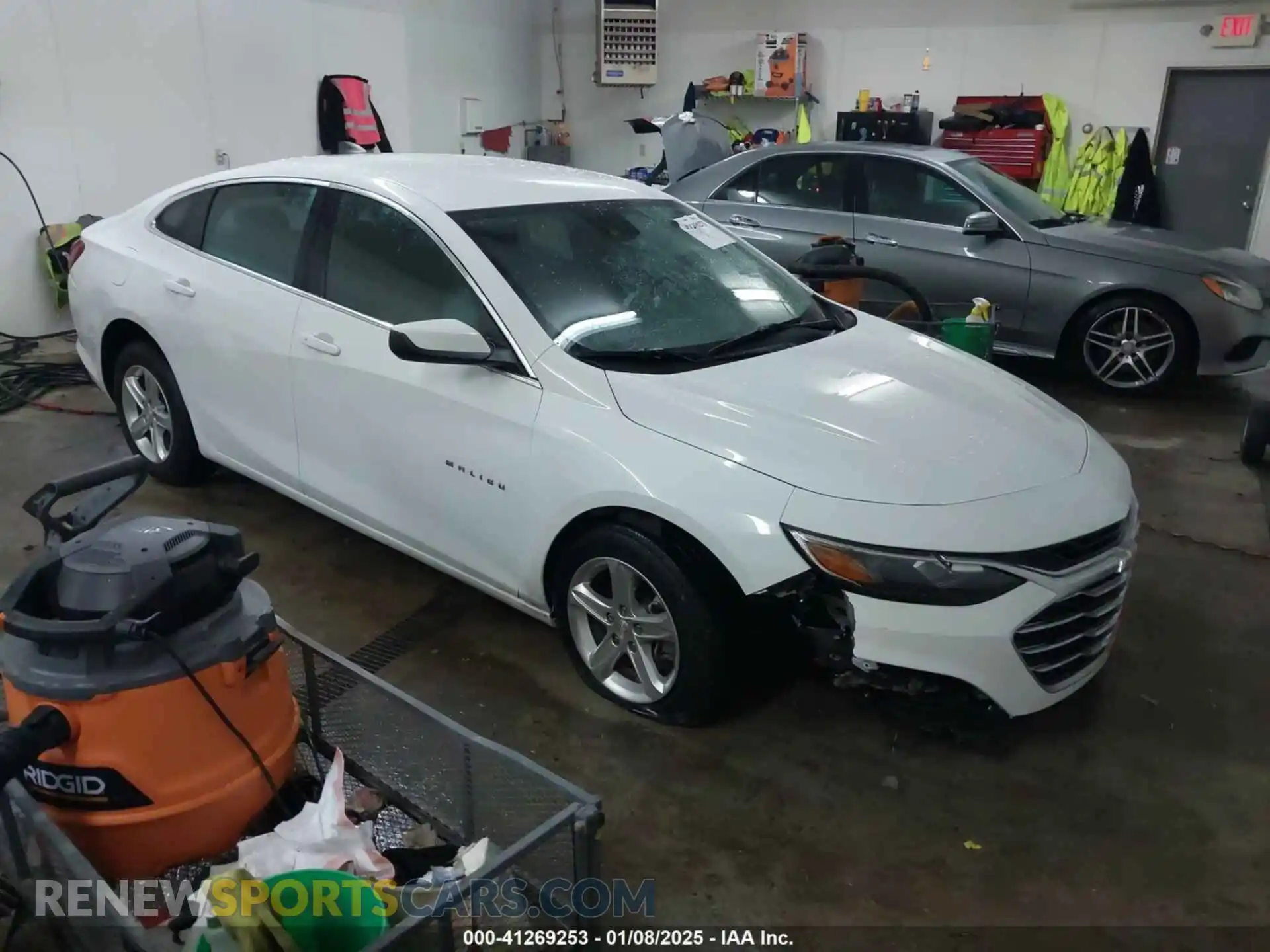 1 Photograph of a damaged car 1G1ZC5ST4MF085276 CHEVROLET MALIBU 2021