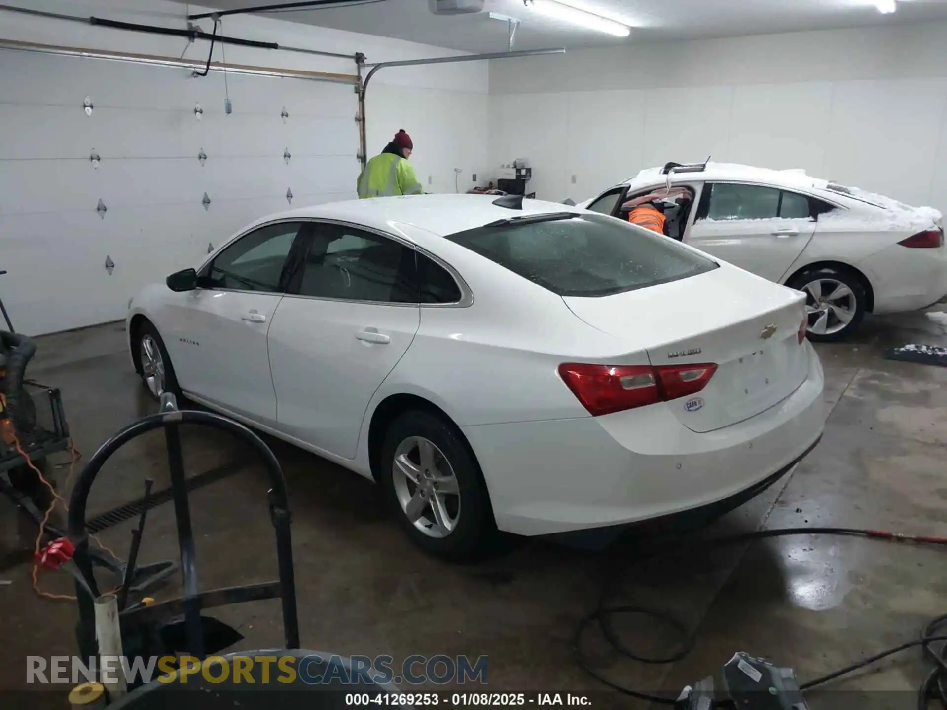 3 Photograph of a damaged car 1G1ZC5ST4MF085276 CHEVROLET MALIBU 2021