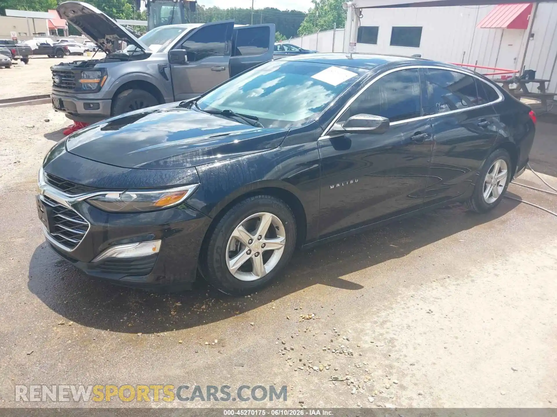 2 Photograph of a damaged car 1G1ZC5ST6MF001751 CHEVROLET MALIBU 2021