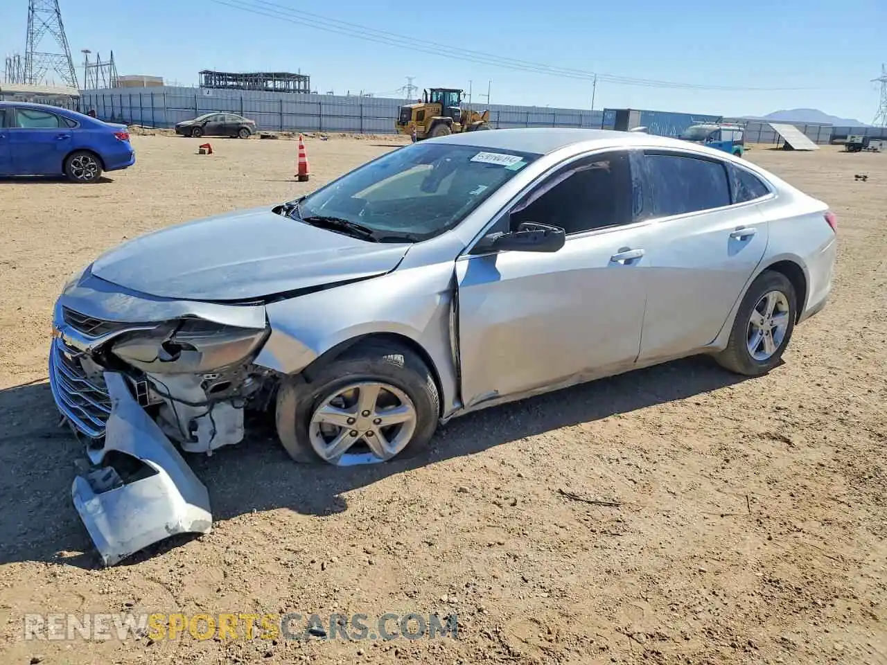 1 fotografías del automóvil dañado 1G1ZC5ST6MF053543 CHEVROLET MALIBU 2021