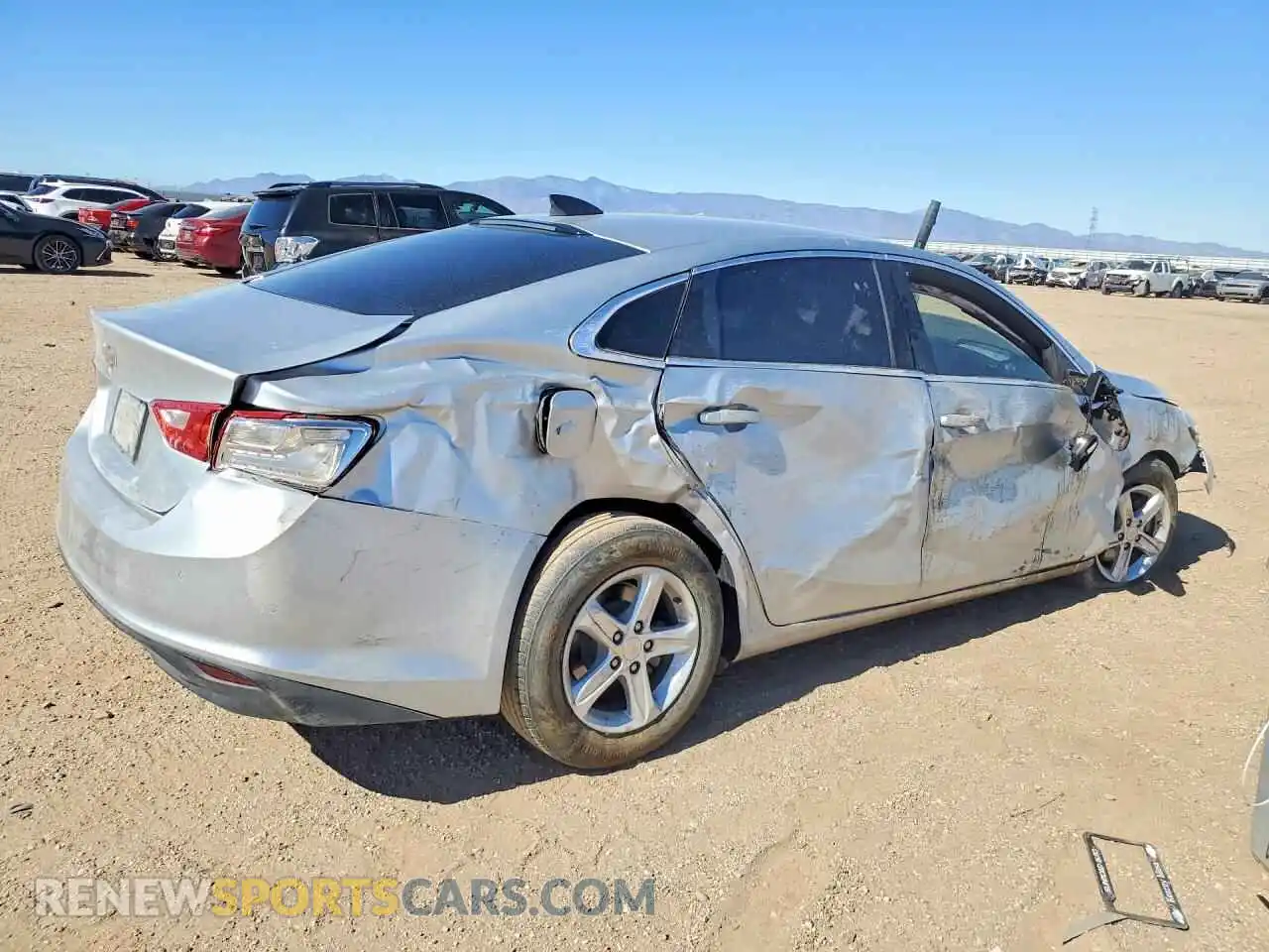 3 fotografías del automóvil dañado 1G1ZC5ST6MF053543 CHEVROLET MALIBU 2021