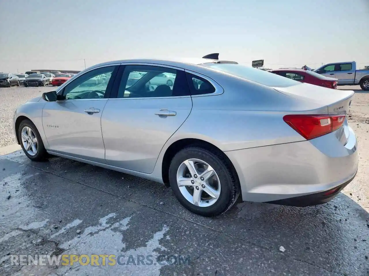2 Photograph of a damaged car 1G1ZC5ST6MF082962 CHEVROLET MALIBU 2021