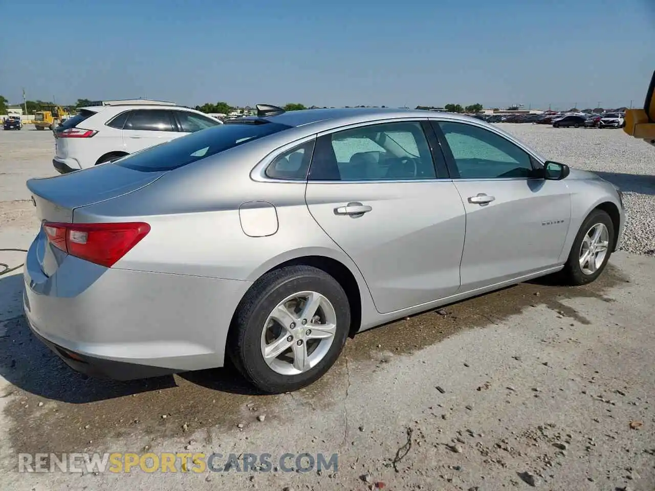 3 Photograph of a damaged car 1G1ZC5ST6MF082962 CHEVROLET MALIBU 2021