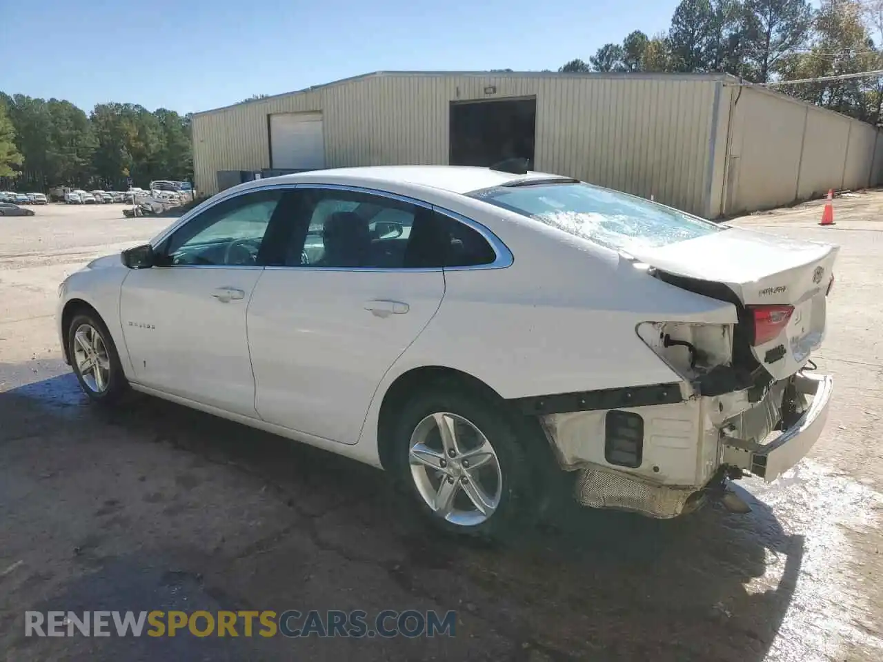 2 Photograph of a damaged car 1G1ZC5ST6MF086297 CHEVROLET MALIBU 2021