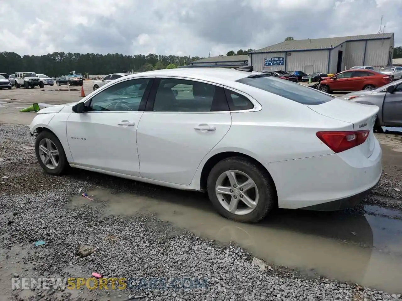 2 Фотография поврежденного автомобиля 1G1ZC5ST6MF088051 CHEVROLET MALIBU 2021