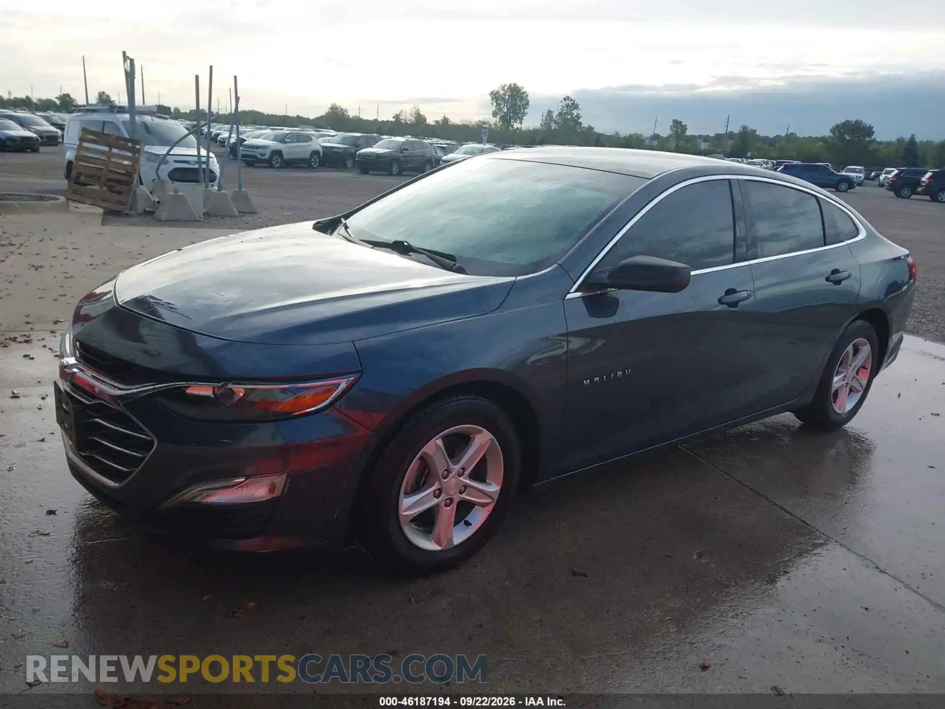 2 Фотография поврежденного автомобиля 1G1ZC5ST7MF002018 CHEVROLET MALIBU 2021