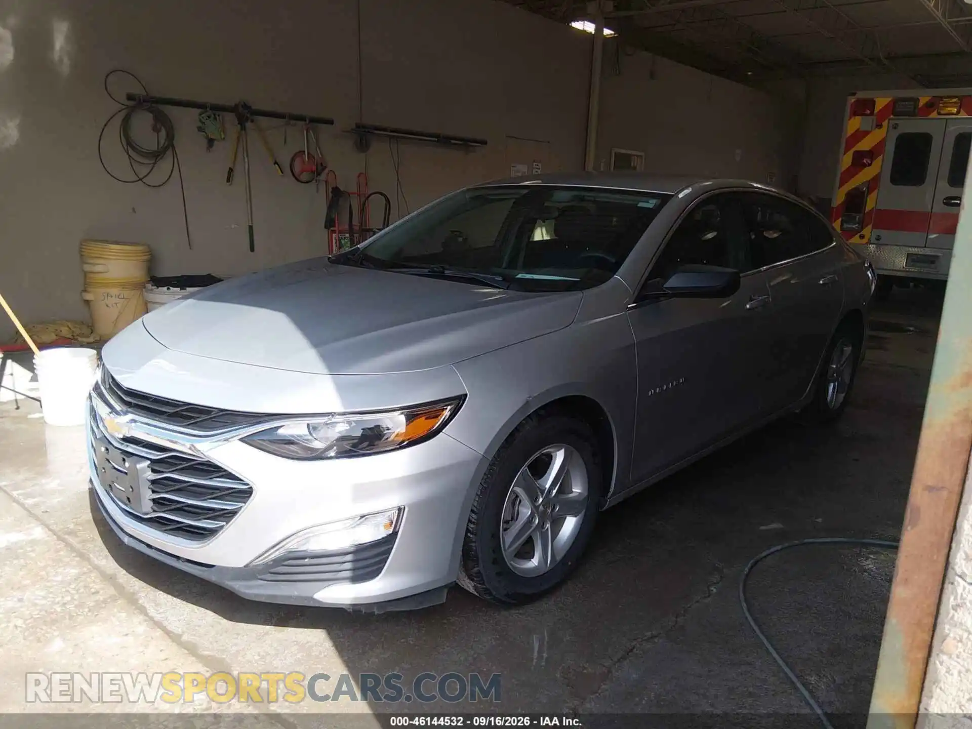 2 Photograph of a damaged car 1G1ZC5ST7MF032796 CHEVROLET MALIBU 2021