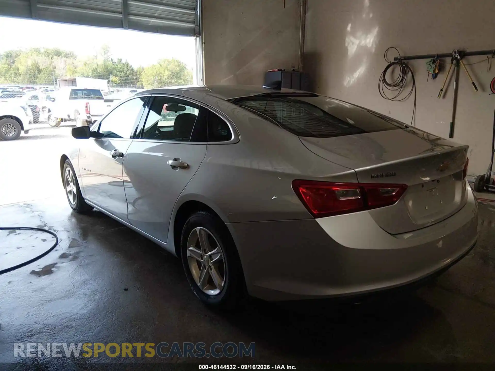 3 Photograph of a damaged car 1G1ZC5ST7MF032796 CHEVROLET MALIBU 2021
