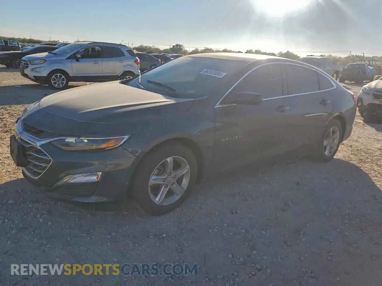 1 Photograph of a damaged car 1G1ZC5ST7MF083358 CHEVROLET MALIBU 2021