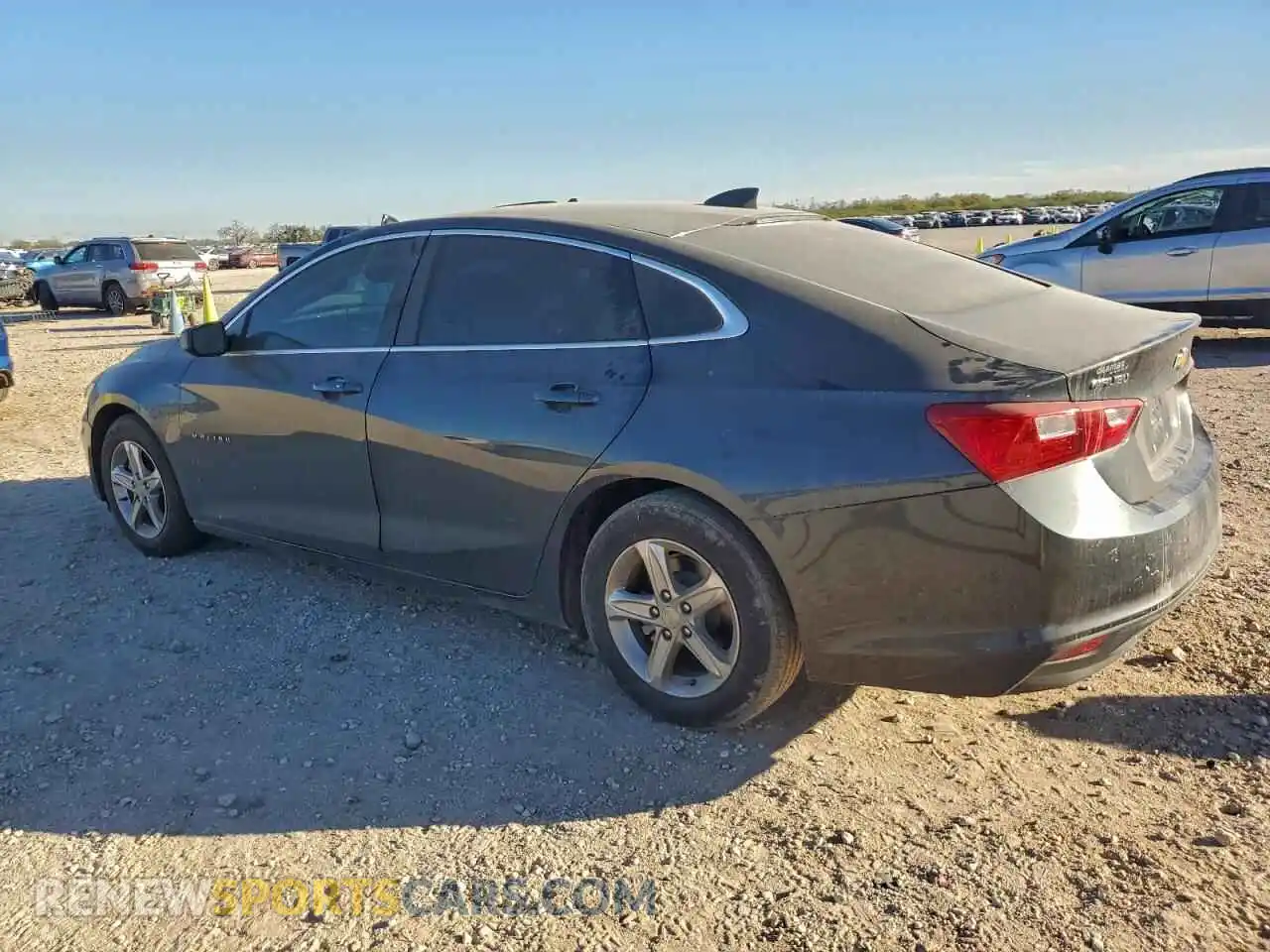 2 Photograph of a damaged car 1G1ZC5ST7MF083358 CHEVROLET MALIBU 2021