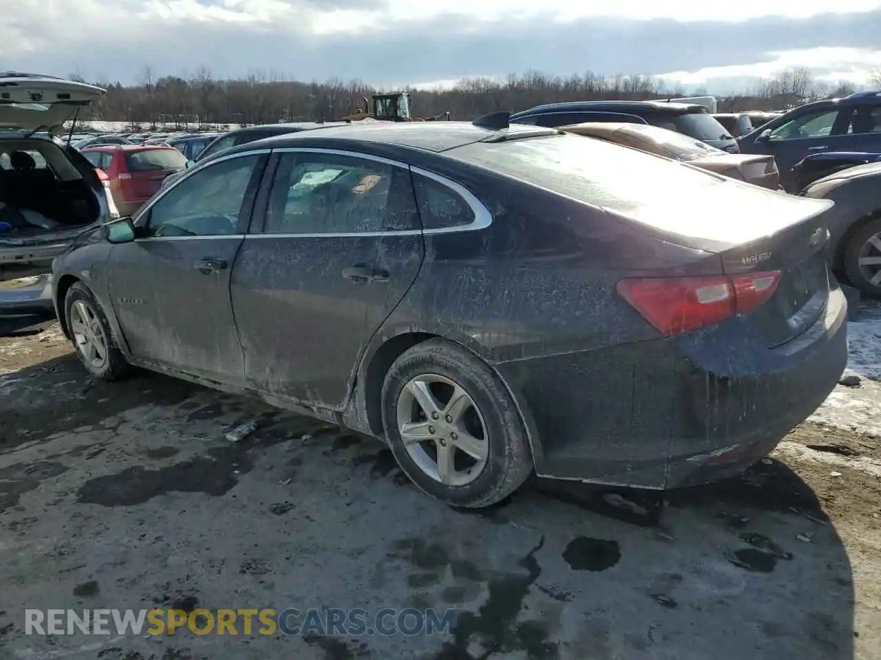 2 Photograph of a damaged car 1G1ZC5ST8MF033858 CHEVROLET MALIBU 2021