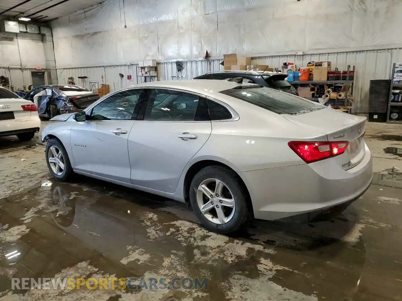 2 Photograph of a damaged car 1G1ZC5ST8MF082137 CHEVROLET MALIBU 2021