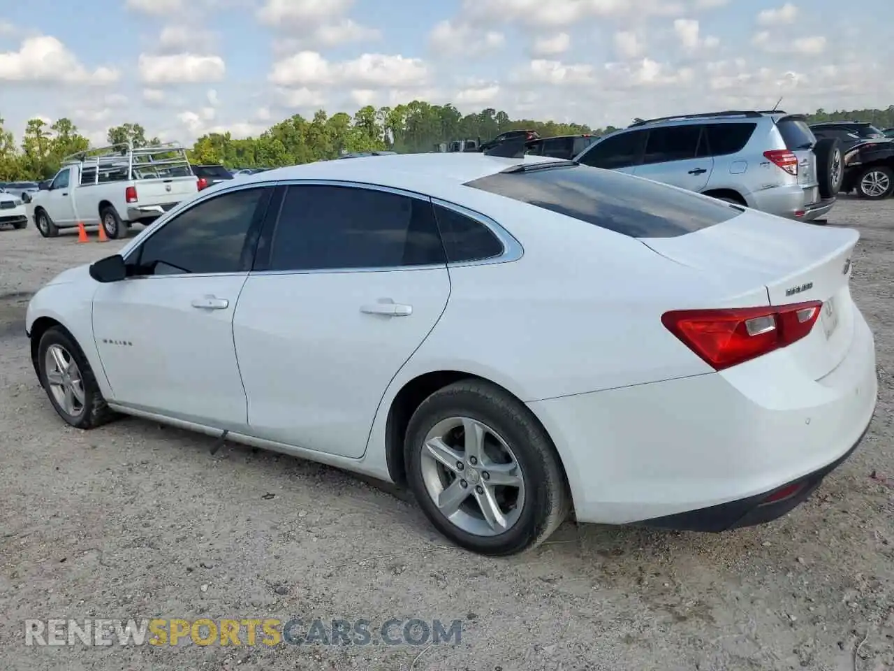 2 Photograph of a damaged car 1G1ZC5ST9MF085791 CHEVROLET MALIBU 2021