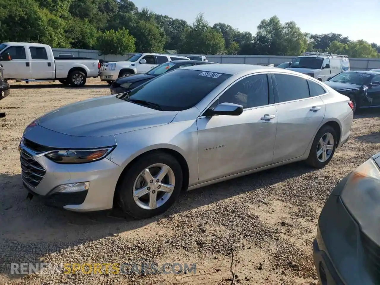 1 Photograph of a damaged car 1G1ZC5STXMF049818 CHEVROLET MALIBU 2021