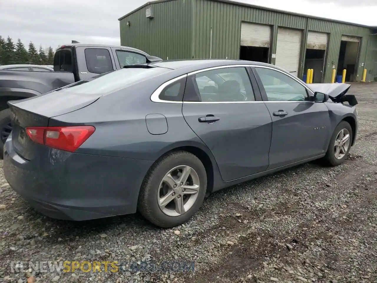 3 Photograph of a damaged car 1G1ZC5STXMF051715 CHEVROLET MALIBU 2021
